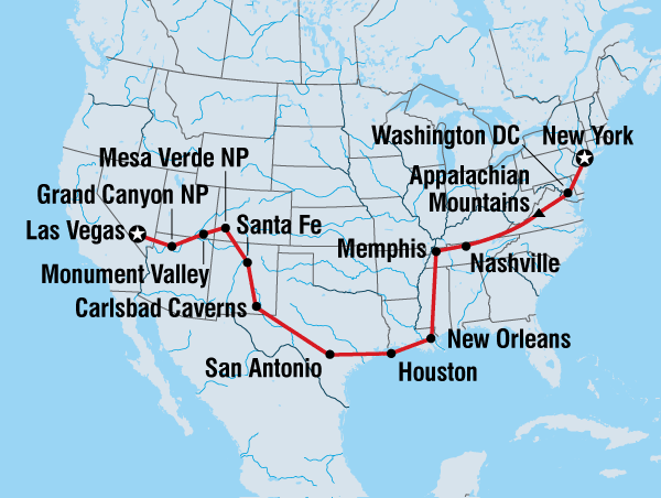 Tour Map