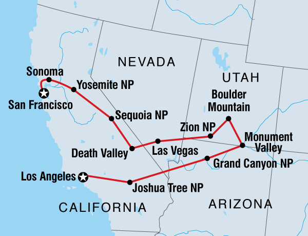 Tour Map