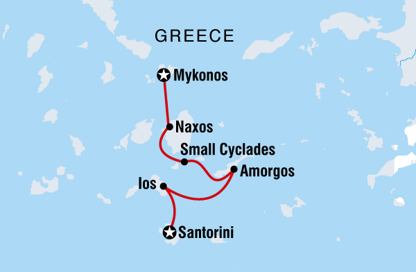 Sail Greece – Mykonos to Santorini