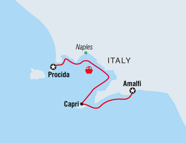 Sail Italy – Amalfi to Procida