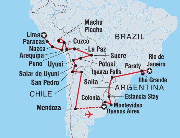 South America Encompassed