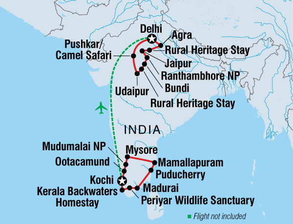 India South & North