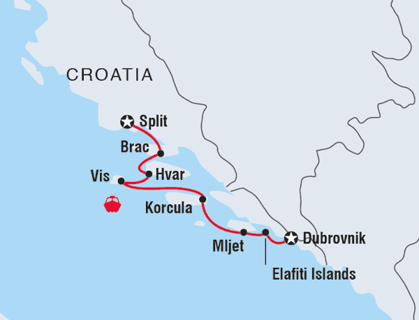 Croatia Sailing Adventure – Dubrovnik to Split