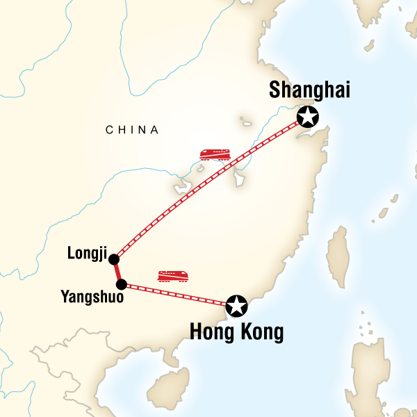 Classic Shanghai to Hong Kong Adventure