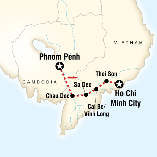 Mekong River Adventure – Phnom Penh to Ho Chi Minh City