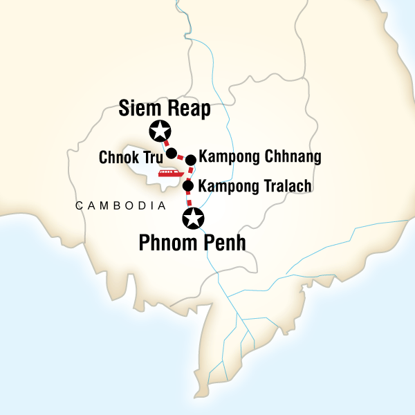 Mekong River Adventure – Siem Reap to Phnom Penh