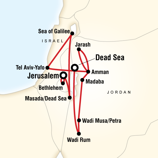 Explore Israel & Jordan