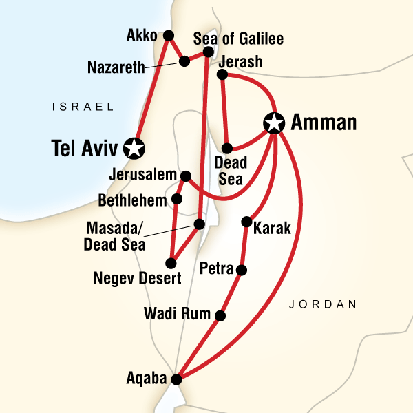 Israel and Jordan Adventure