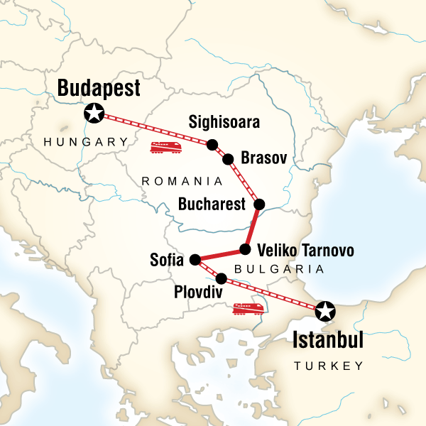 Budapest to Istanbul