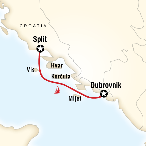Sailing Croatia – Dubrovnik to Split