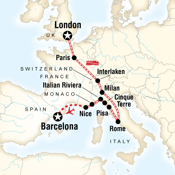 London to Barcelona on a Shoestring