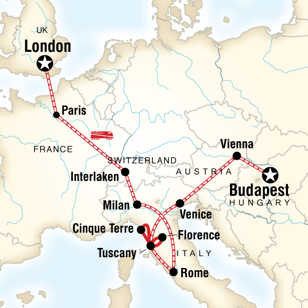 London to Budapest on a Shoestring