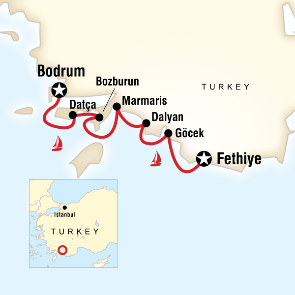 Sailing Turkey – Bodrum to Fethiye