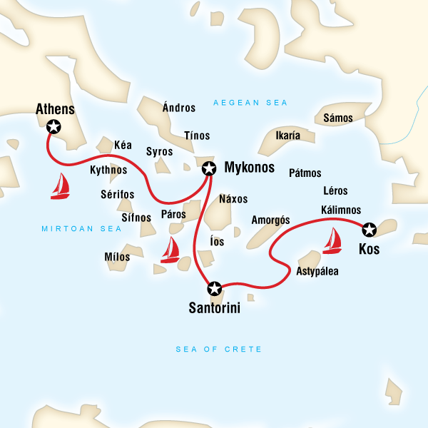 Sailing Greece – Athens to Kos