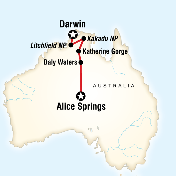 Alice Springs to Kakadu