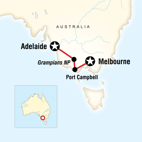 Great Ocean Road East–Adelaide to Melbourne